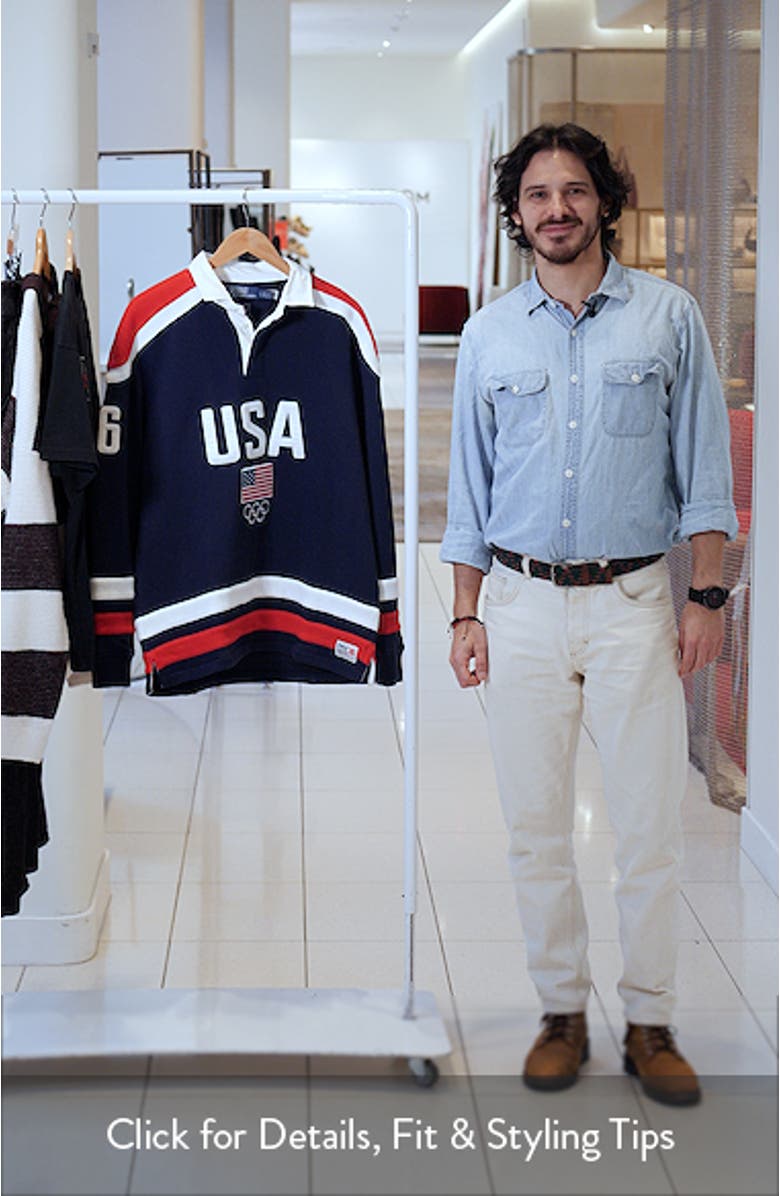 Team USA Fleece Rugby Shirt, sales video thumbnail