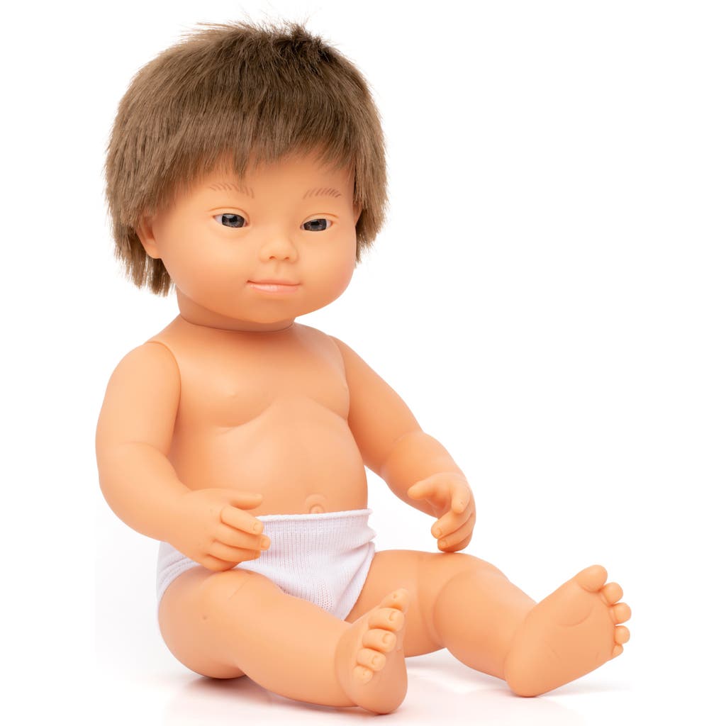 Miniland Baby Doll with Down Syndrome - 15" in Light Beige  product