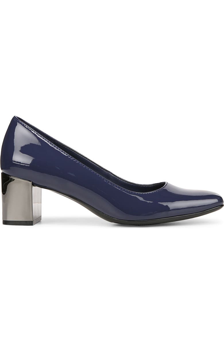 Naturalizer Karina Block Heel Pump, Alternate, color, Midnight Blue