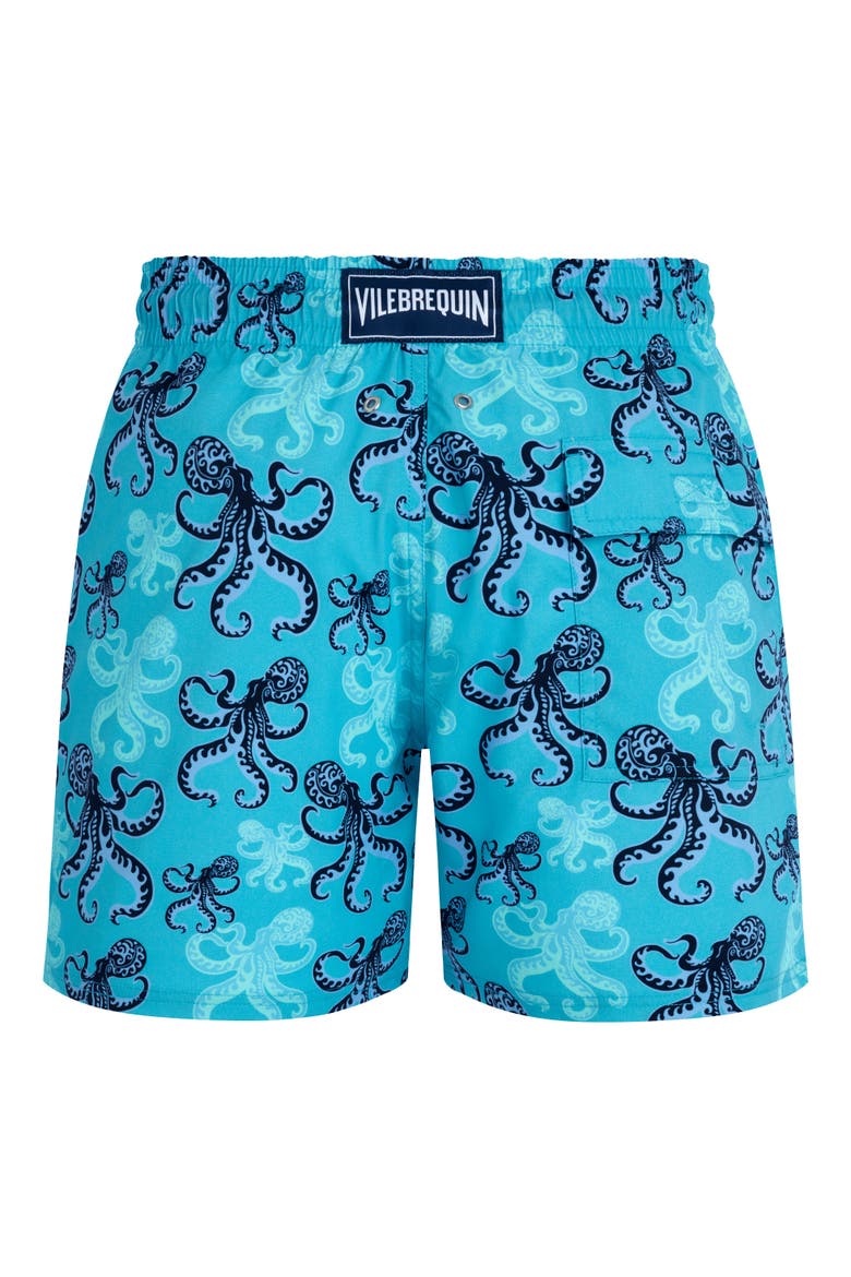 Men's Poulpes Stretch Swim Shorts, Alternate, color, BORA BORA