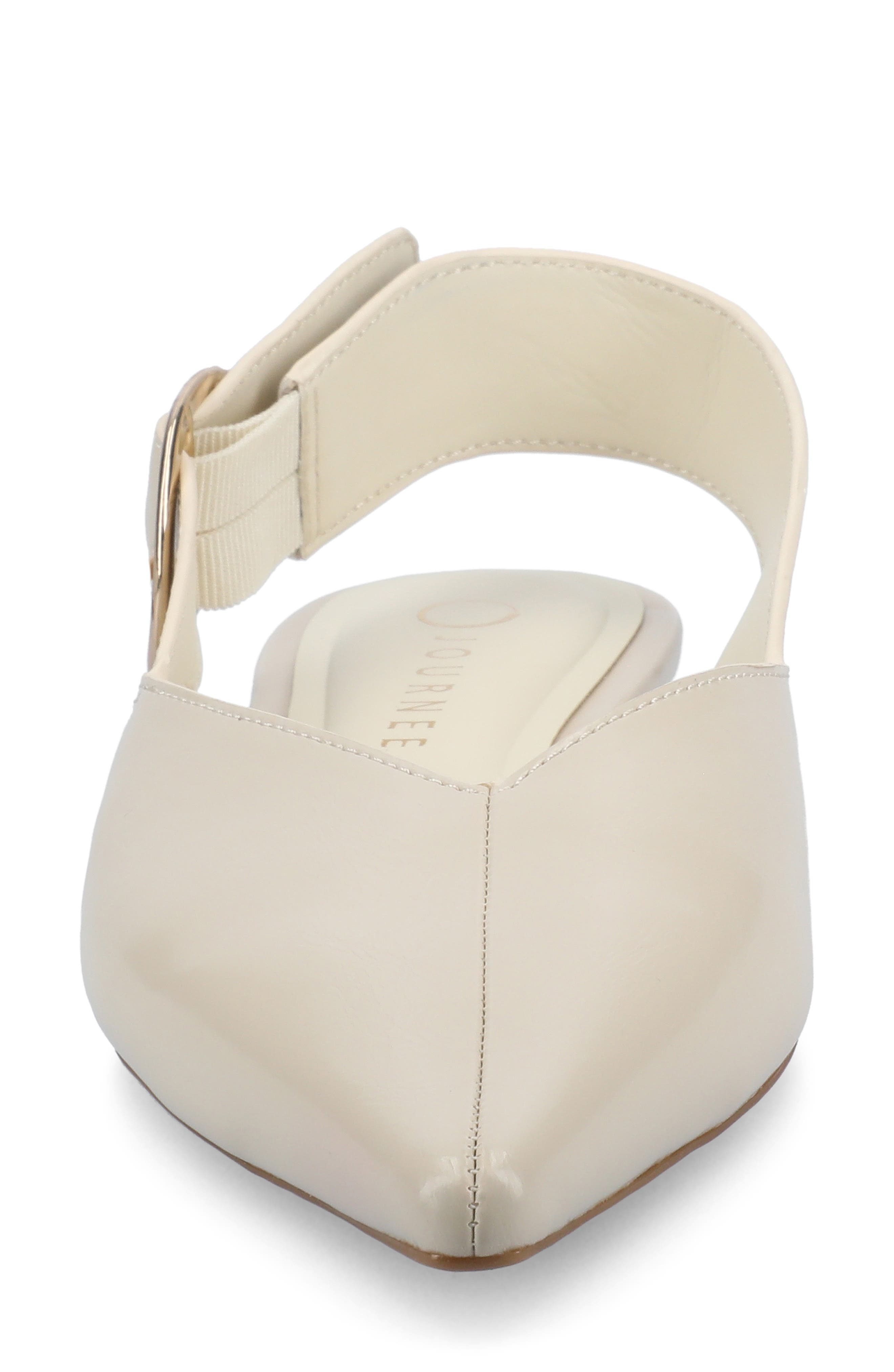 Jacqueline Slingback Flat, Alternate, color, BONE