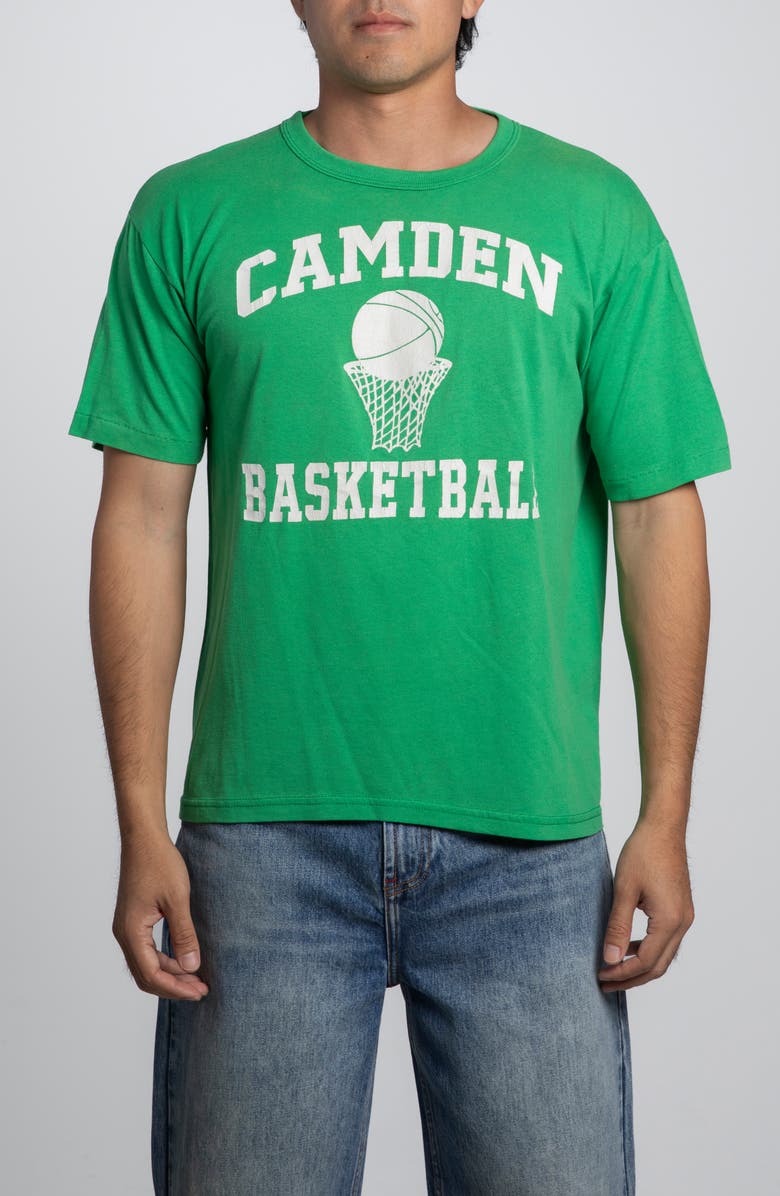 Elwood Vintage Camden T-Shirt, Main, color, Green