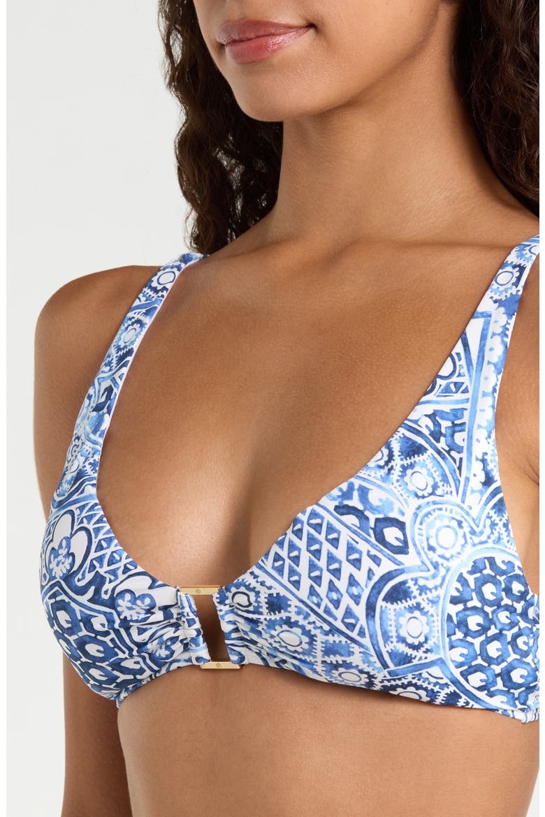 Ring Bikini Top, Alternate, color, BLUE MULTI
