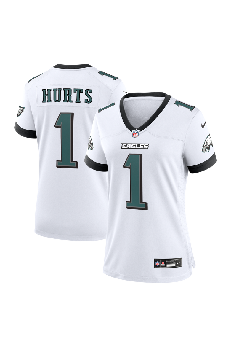 Women's Nike Jalen Hurts  White Philadelphia Eagles Game Jersey, Main, color, White