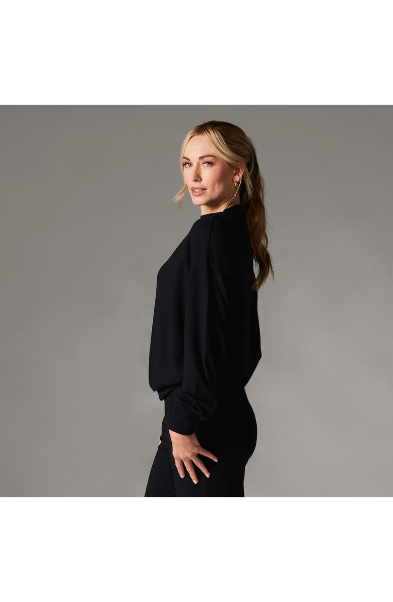 Tavi Slope Crew Sweatshirt, Alternate, color, Ebony