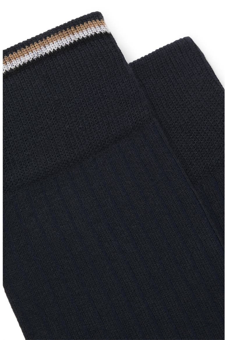 Assorted 2-Pack Crew Socks, Alternate, color, DARK BLUE