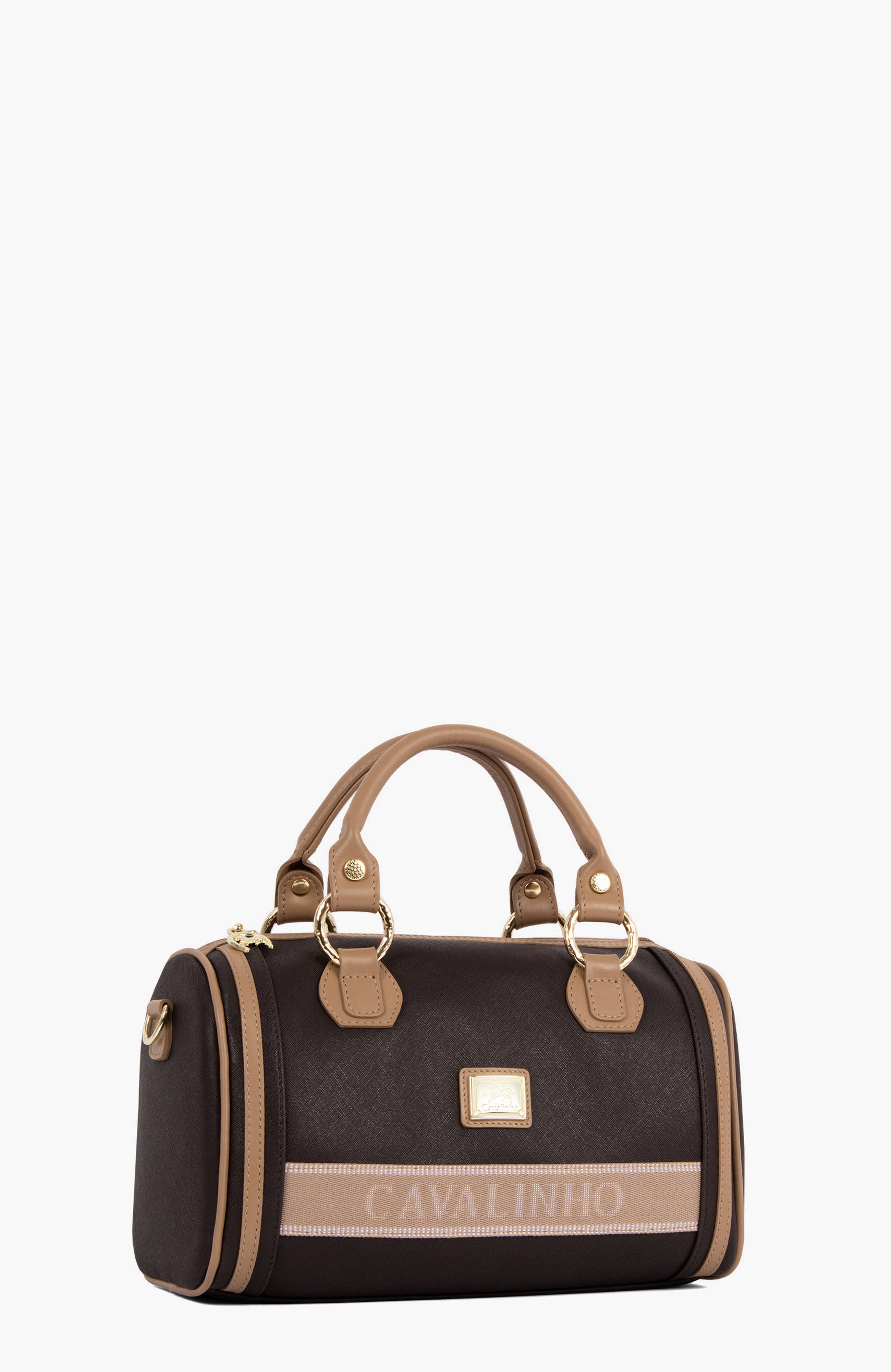 Only by Cavalinho 607 Handbag, Alternate, color, Brown / Beige