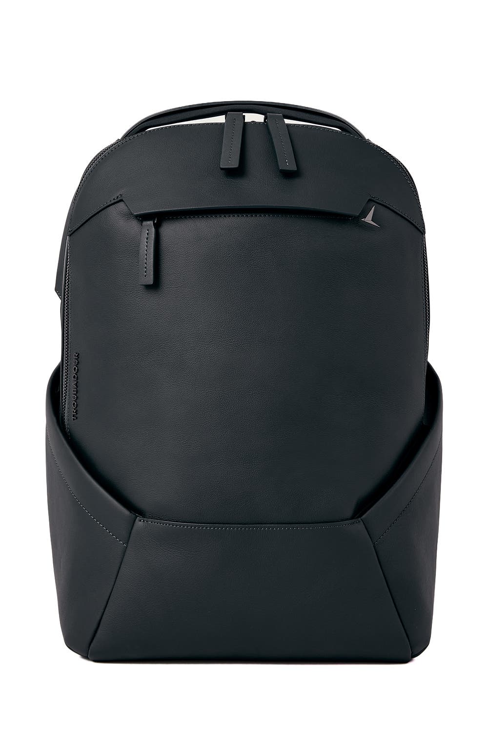 Troubadour Apex Leather Backpack, Main, color, Black