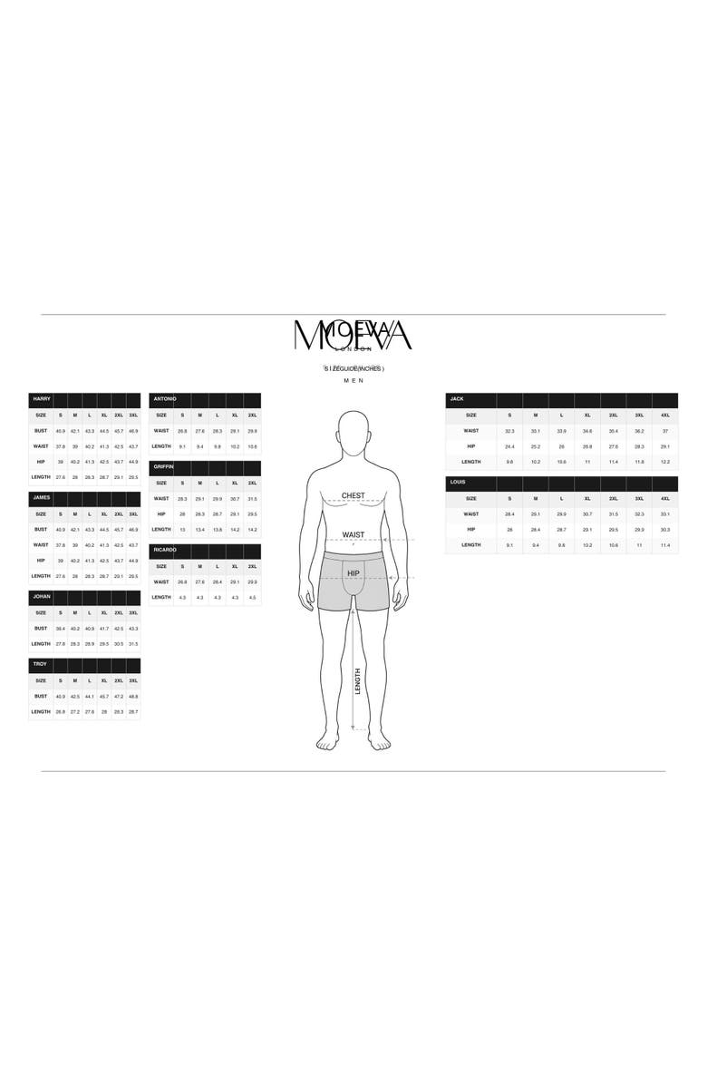 Moeva Jack - Men Swim Shorts, Alternate, color, Light/Pastel Pink