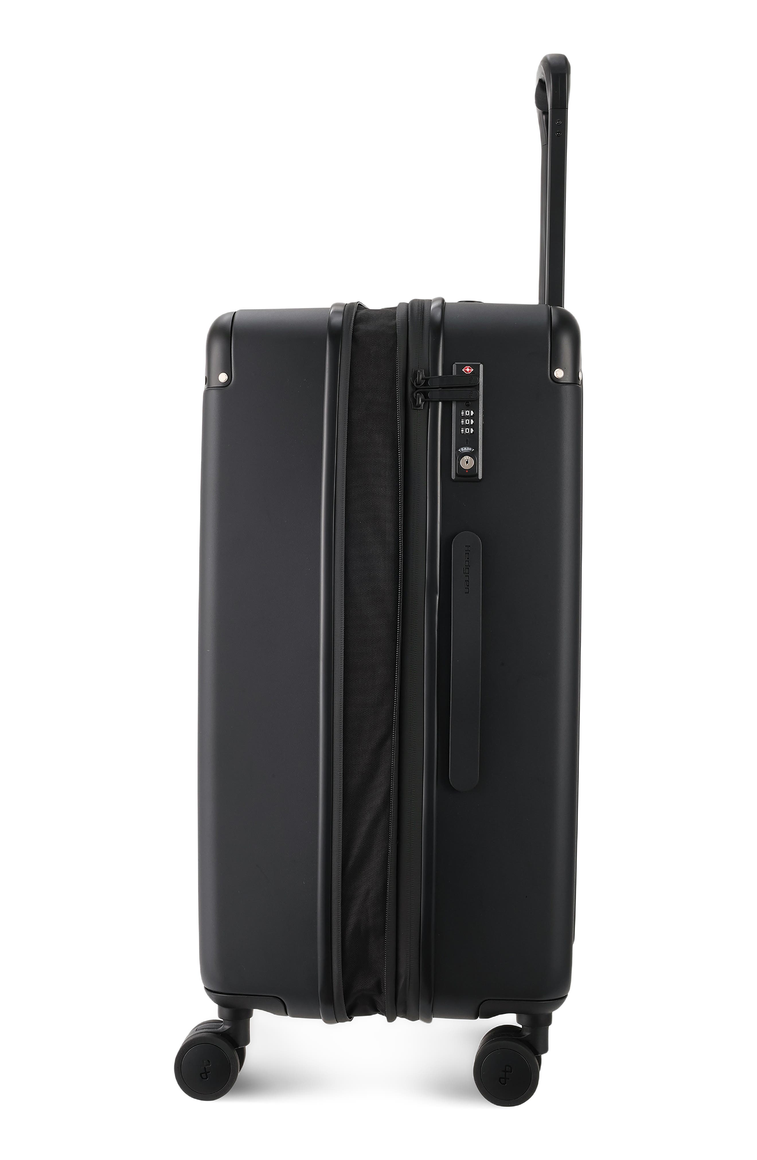 Hedgren Nostos Matte Medium Spinner Suitcase, Alternate, color, Nocturne