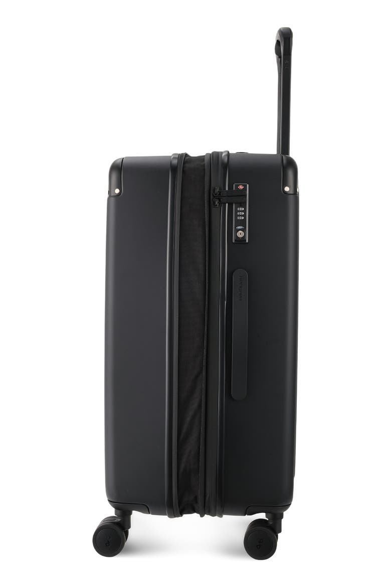 Nostos Matte Medium Spinner Suitcase, Alternate, color, NOCTURNE