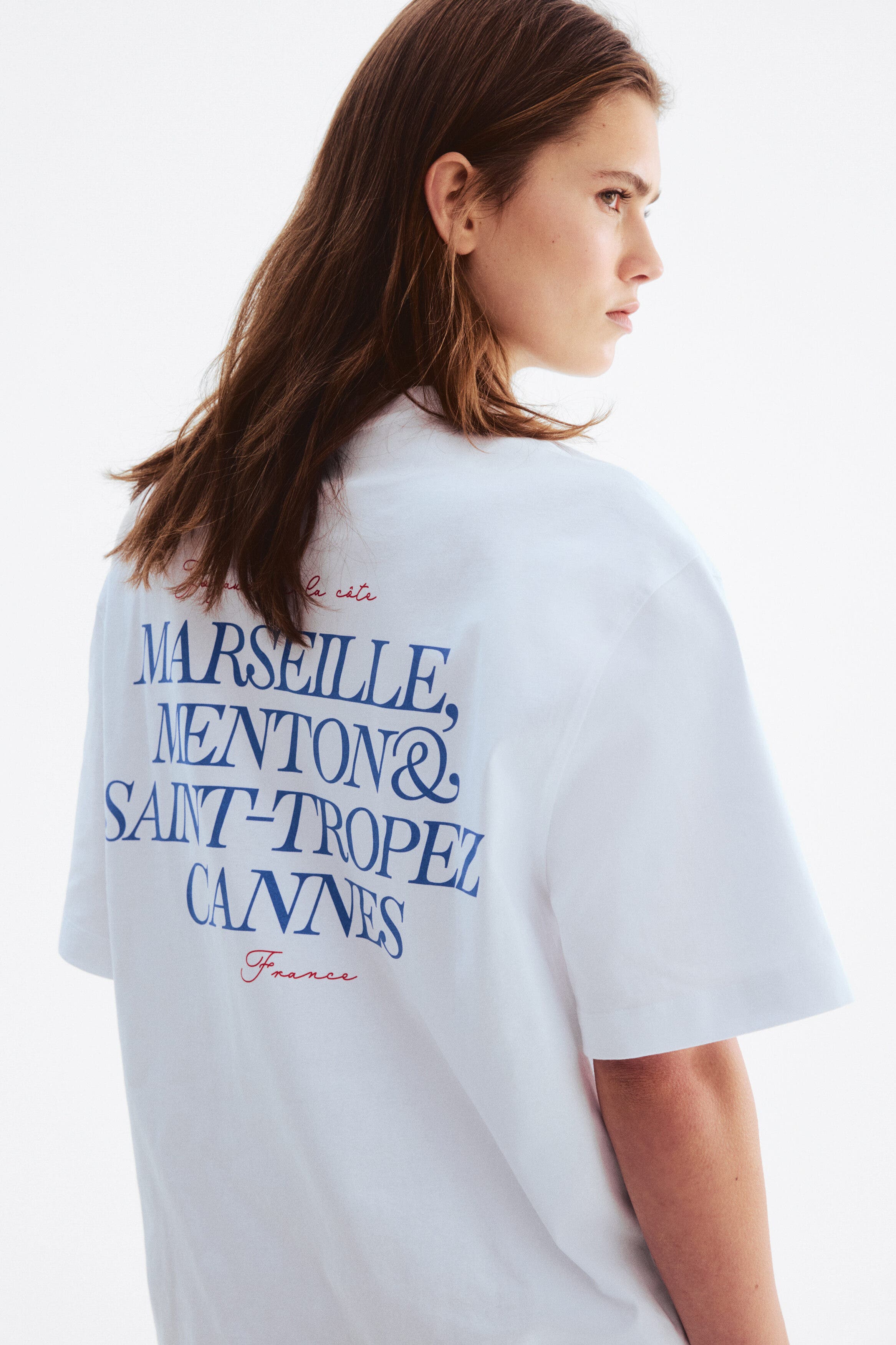 Oversized Print-motif T-shirt - image 2