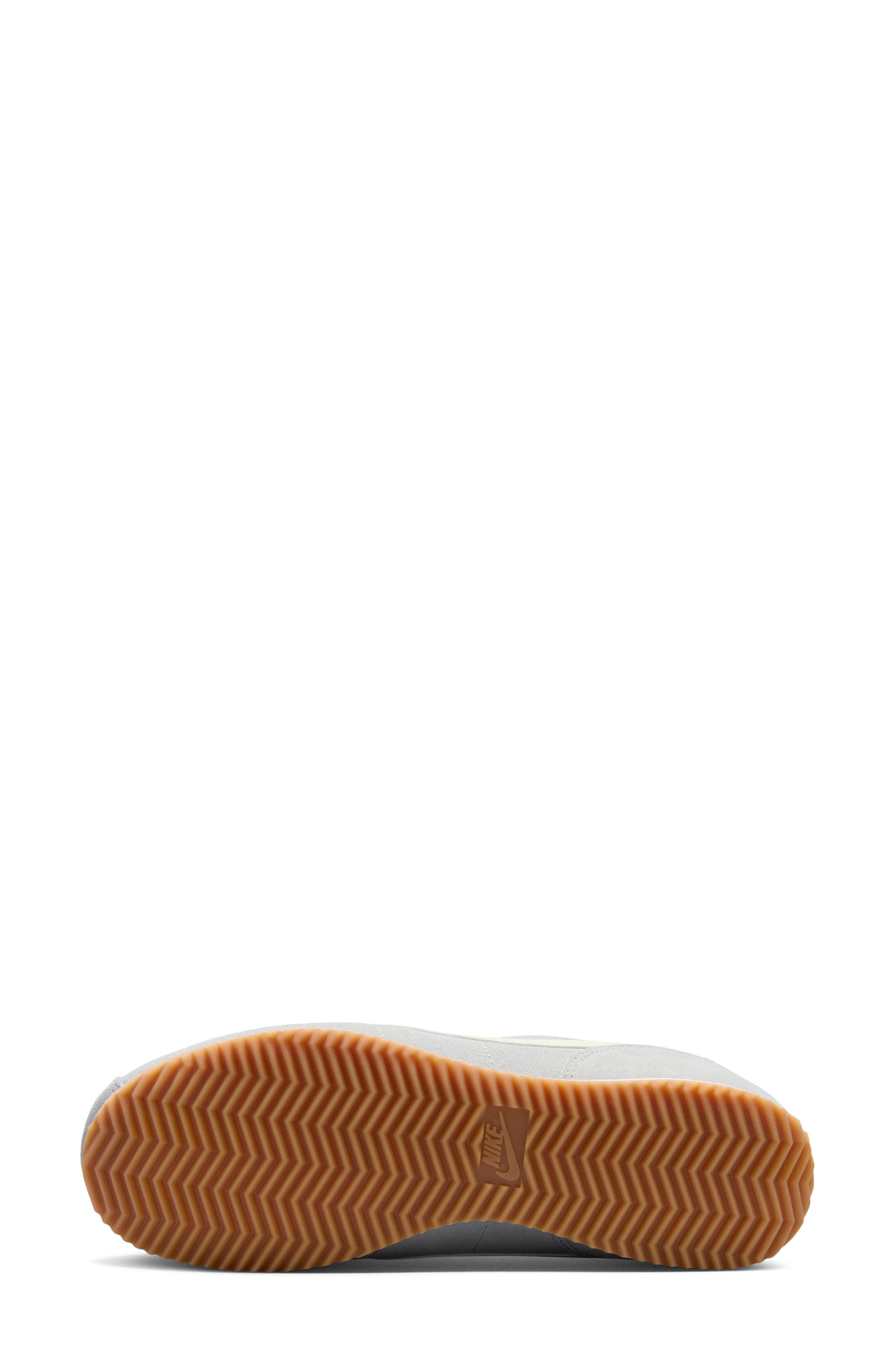 Nike Cortez Suede Sneaker, Alternate, color, Smoke Grey/ Light Brown/ Sail