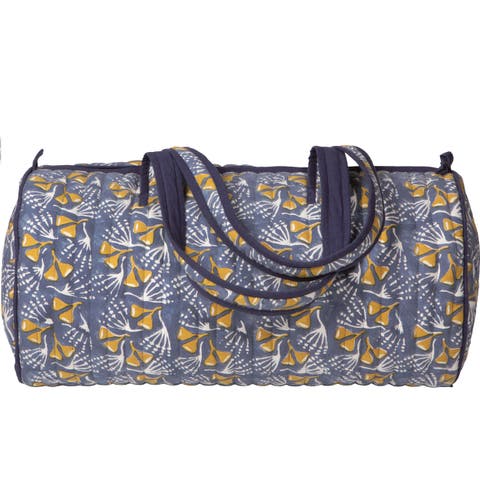 Wildgrove Block Print Weekender Bag