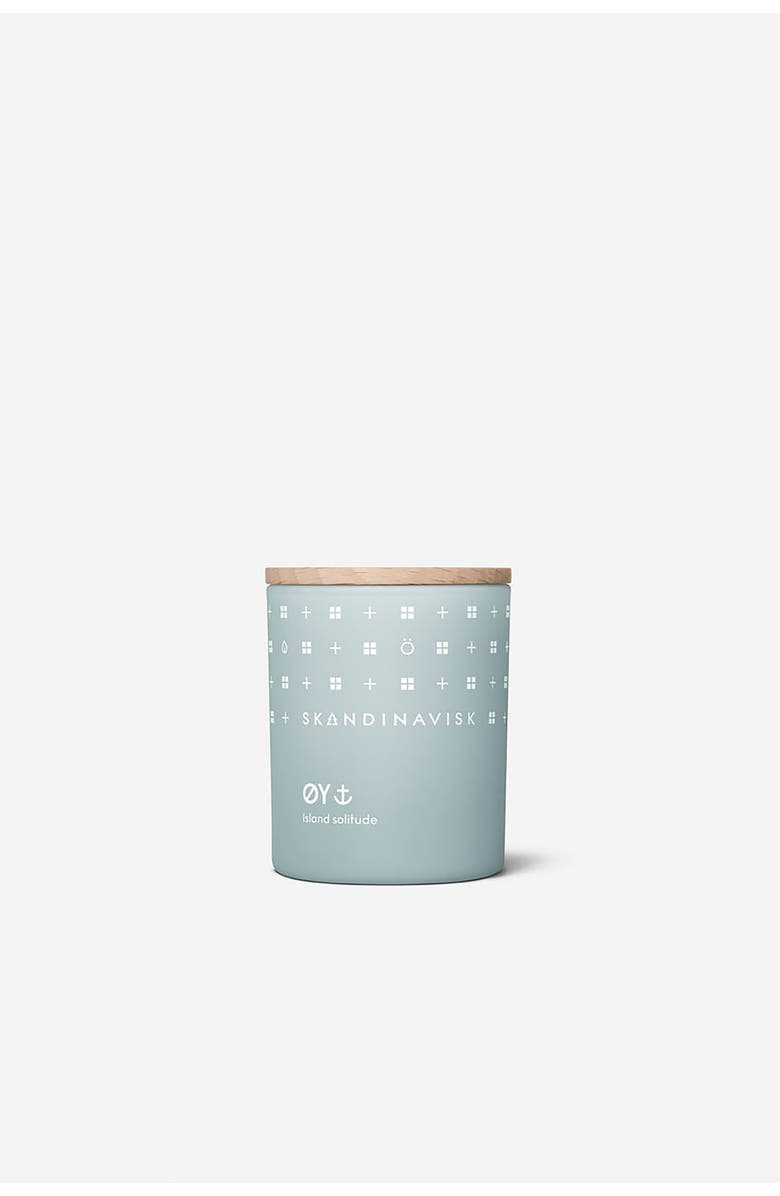 SKANDINAVISK ØY Scented Candle 65g, Alternate, color, Green