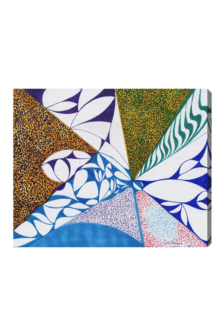 Farmland Canvas Wall Art, Main, color, WHITE