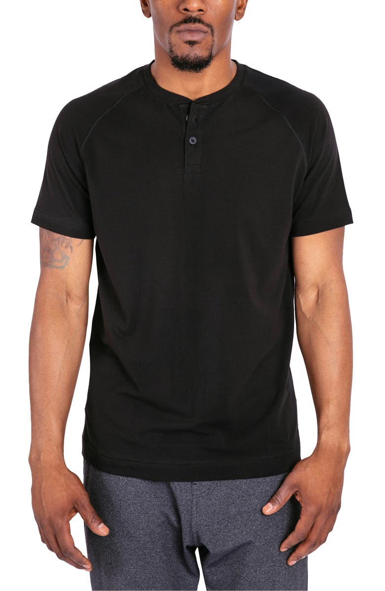 Public Rec Go-To Short Sleeve Performance Henley, Main, color, 