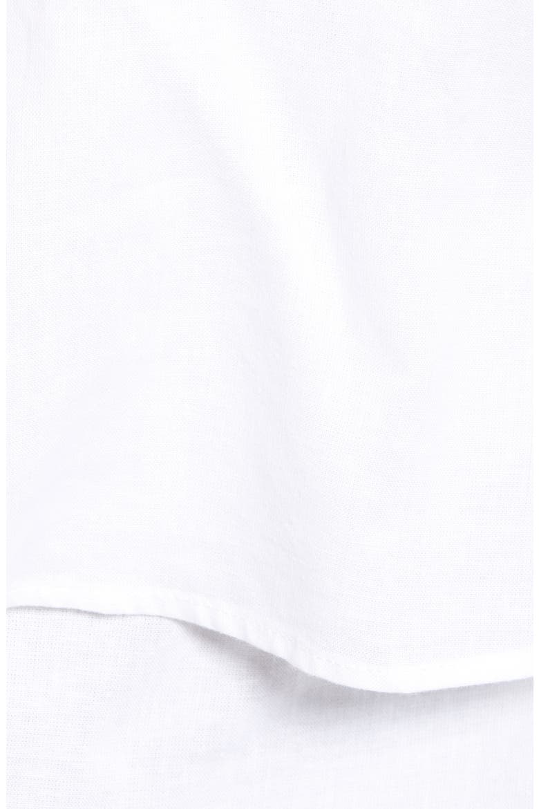 Downing Street Flutter Tank, Alternate, color, WHITE