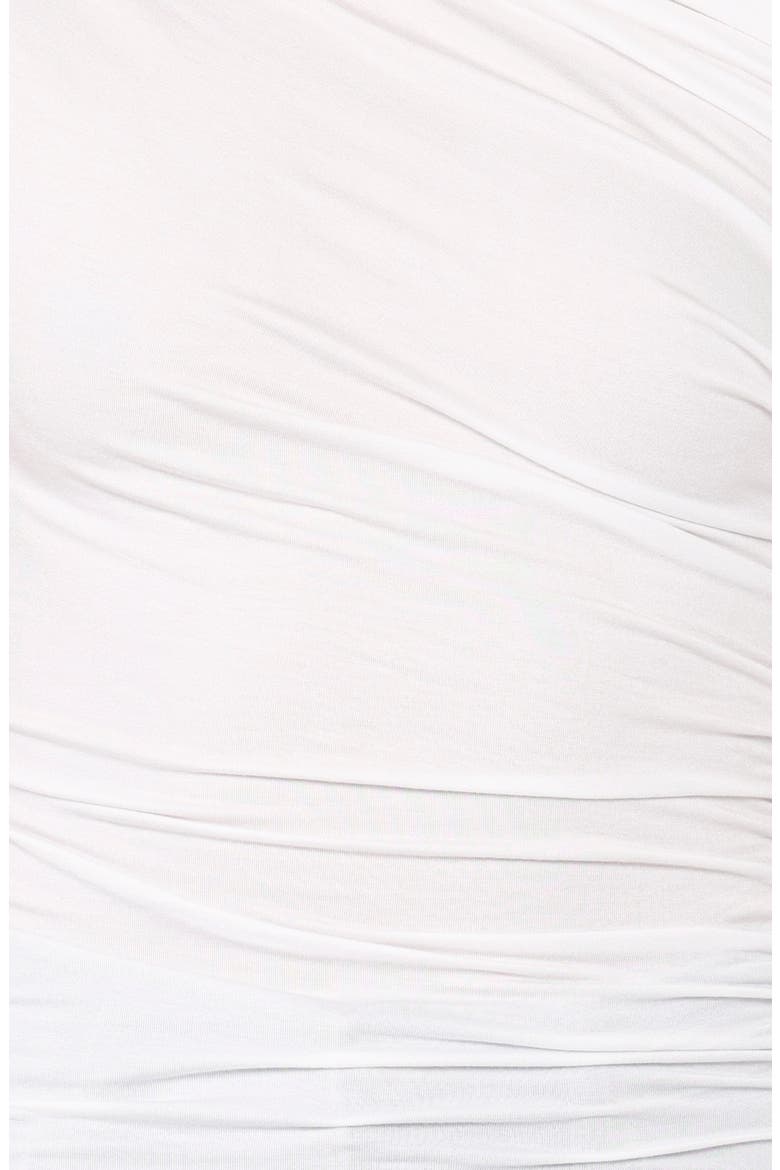 Jacki One-Shoulder Knit Top, Alternate, color, WHITE