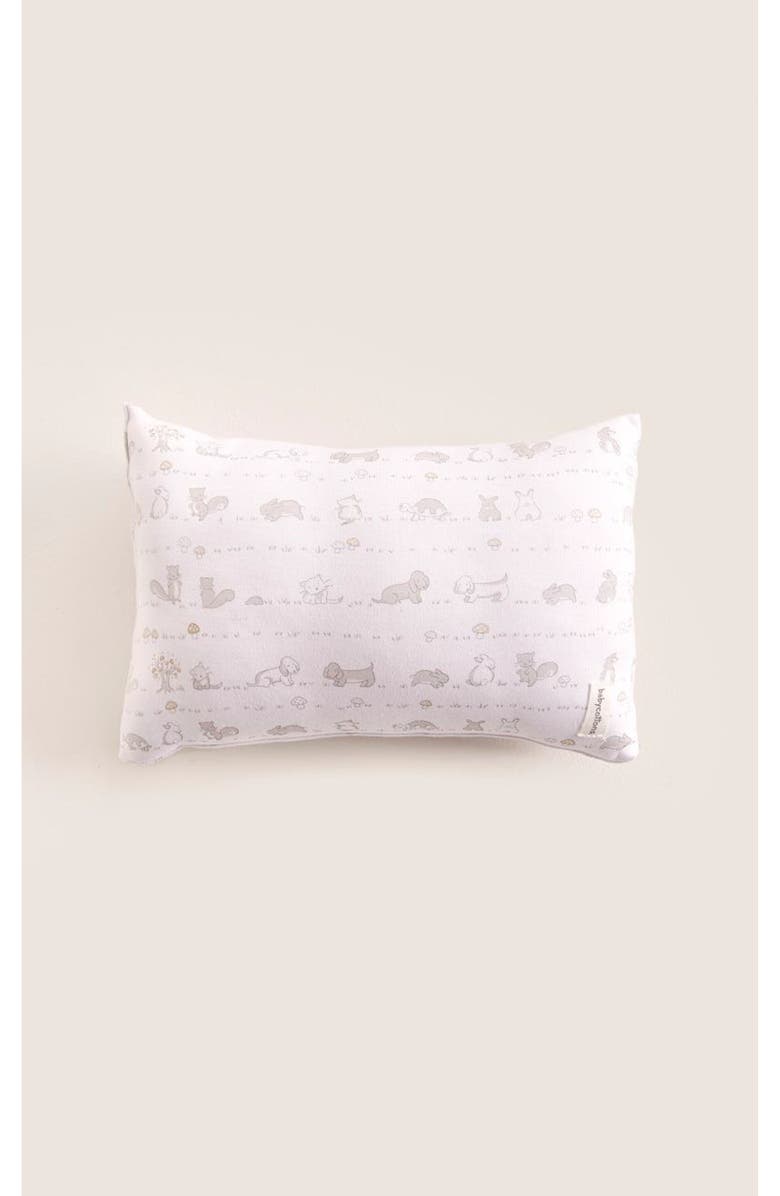 Babycottons Premium Peruvian Pima Cotton In The Woods Pillow for Infant, Alternate, color, Grey