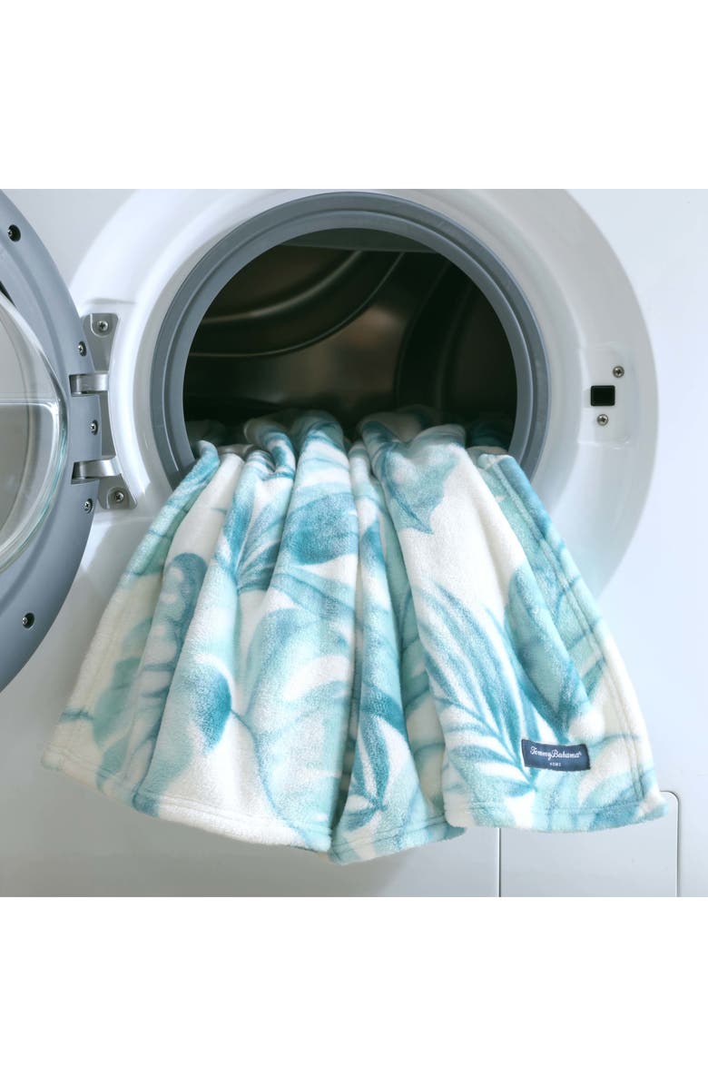 Tommy Bahama Waimea Bay Throw Blanket, Alternate, color, Green