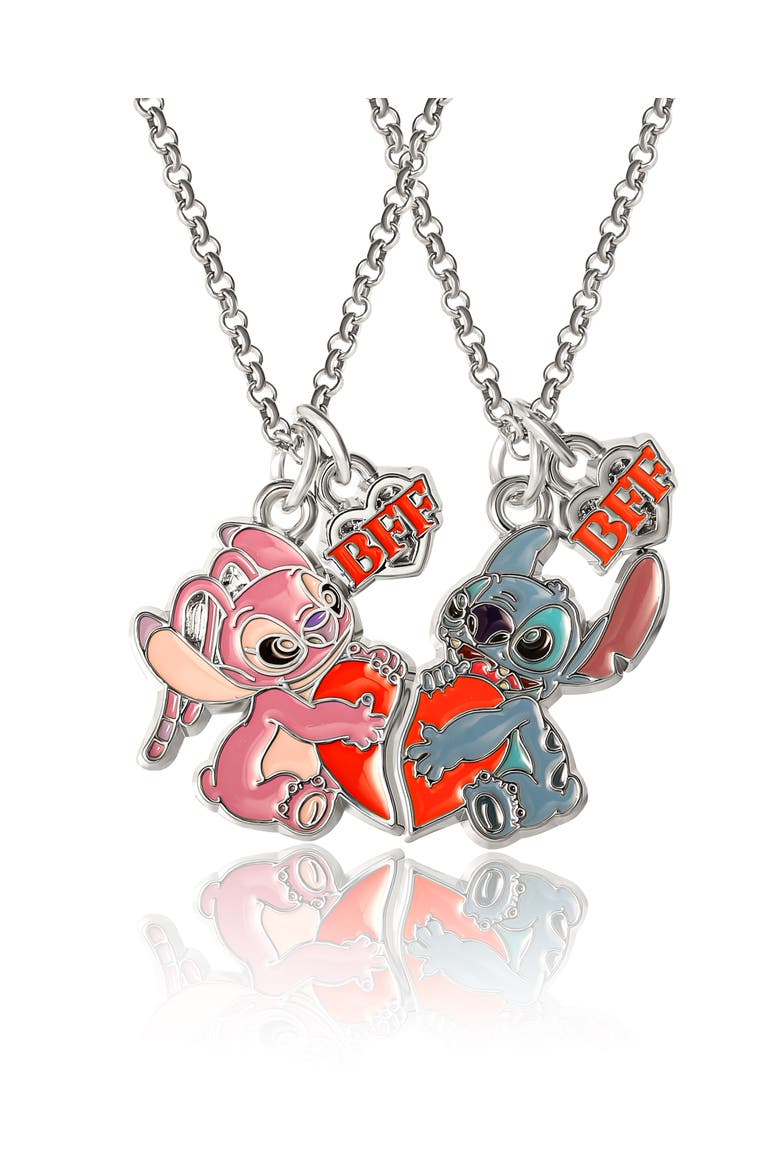 Lilo & Stitch BFF Necklace Set of 2, 16"+3", Main, color, Multicolor