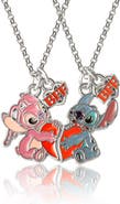 Disney Lilo & Stitch BFF Necklace Set of 2, 16"+3"