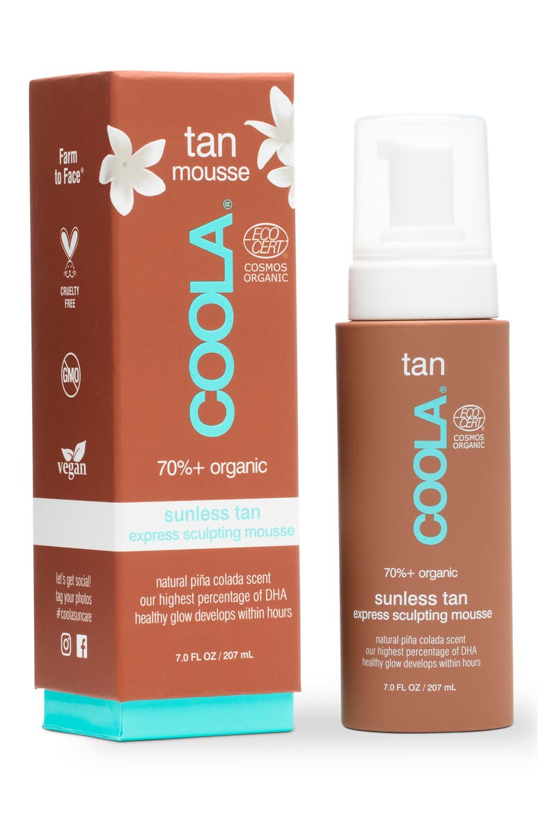 Suncare Sunless Tan Sculpting Mousse, Alternate, color, NO COLOR