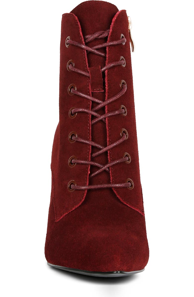 Rag & Co Sulfur Pointed Toe Boot, Alternate, color, Burgundy