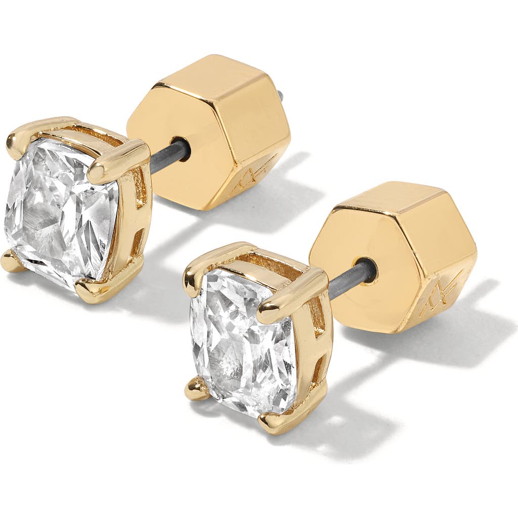 Miranda Frye Sophia Cubic Zirconia Stud Earrings In Gold