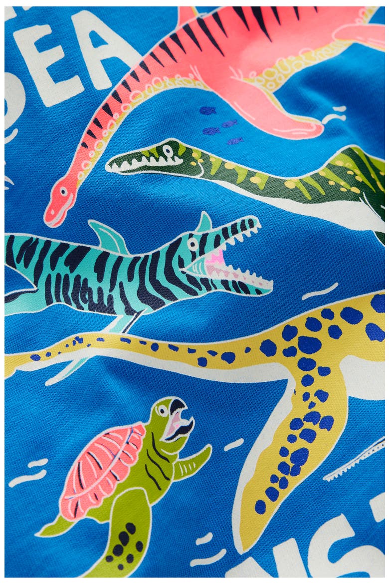 Kids' Prehistoric Glow in the Dark Cotton Graphic T-Shirt, Alternate, color, PREHISTORIC SEA MONSTERS