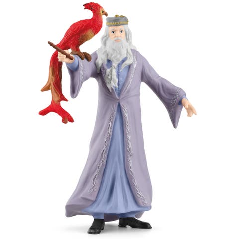 Wizarding World Of Harry Potter 2 Piece Set Albus Dumbledore & Fawkes