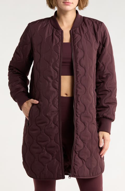 Longline Quilted Jacket