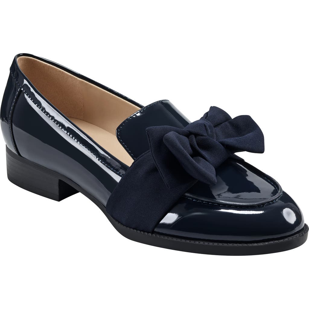 Bandolino Bow Loafer in Dark Blue  product