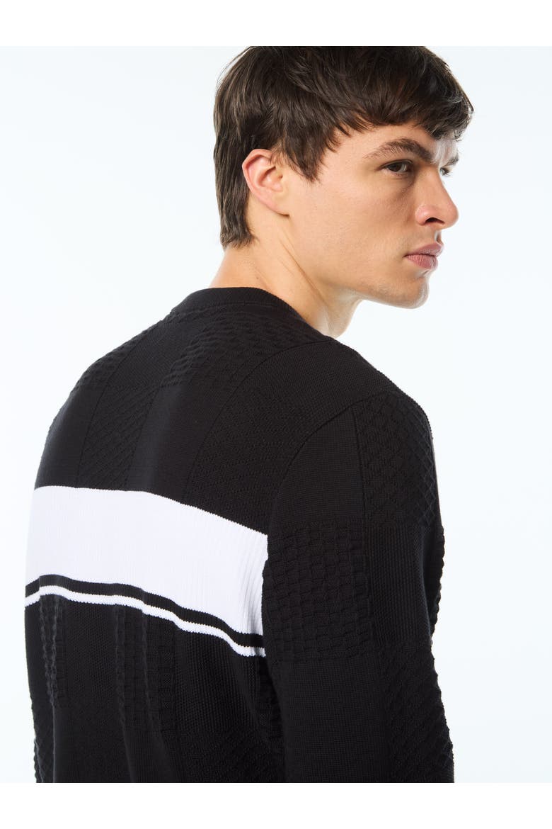 Storia Crewneck Sweater, Alternate, color, BLACK BEAUTY