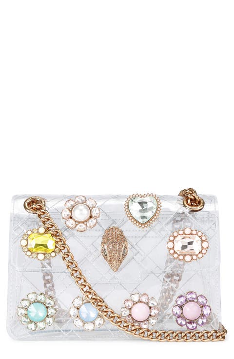 Mini Kensington Vinyl Convertible Clear Crossbody Bag
