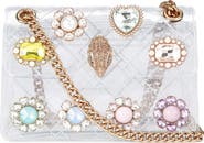 Kurt Geiger London Mini Kensington Vinyl Convertible Clear Crossbody Bag