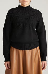 Universal Standard Safiya Mock Neck Sweater