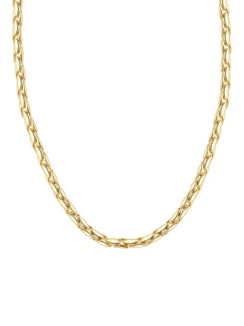 14k Gold Women's 24" Chain Necklace 26 Grams 4.5mm Thick