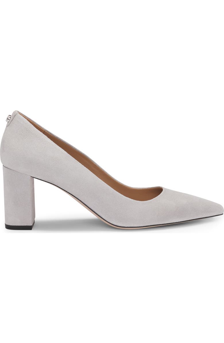 BOSS Janet Pointed Toe Pump, Alternate, color, Medium Grey