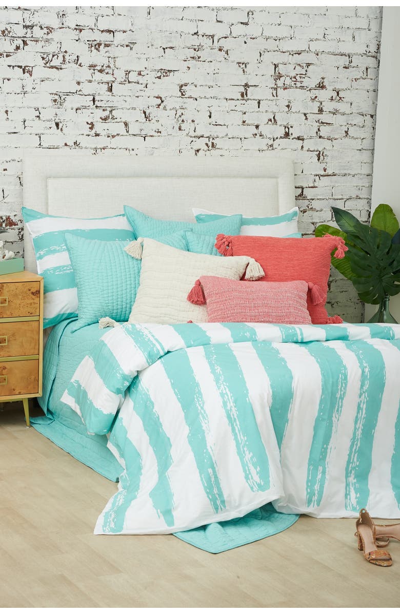 carol & frank Langley King Duvet Cover, Alternate, color, Blue