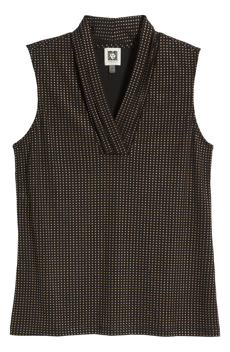 Anne Klein Dewdrop Stud Sleeveless Top, Alternate, color, 