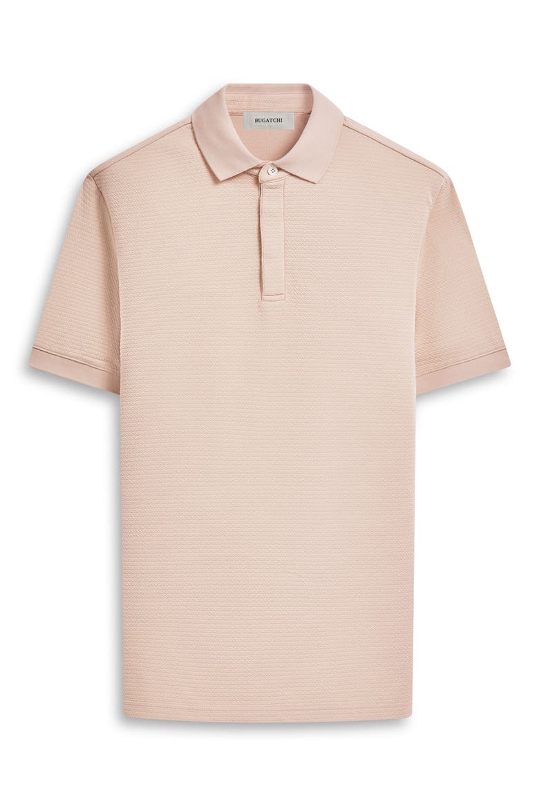 Textured Polo, Alternate, color, DESERT