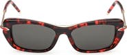 Christian Louboutin 53mm Butterfly Sunglasses