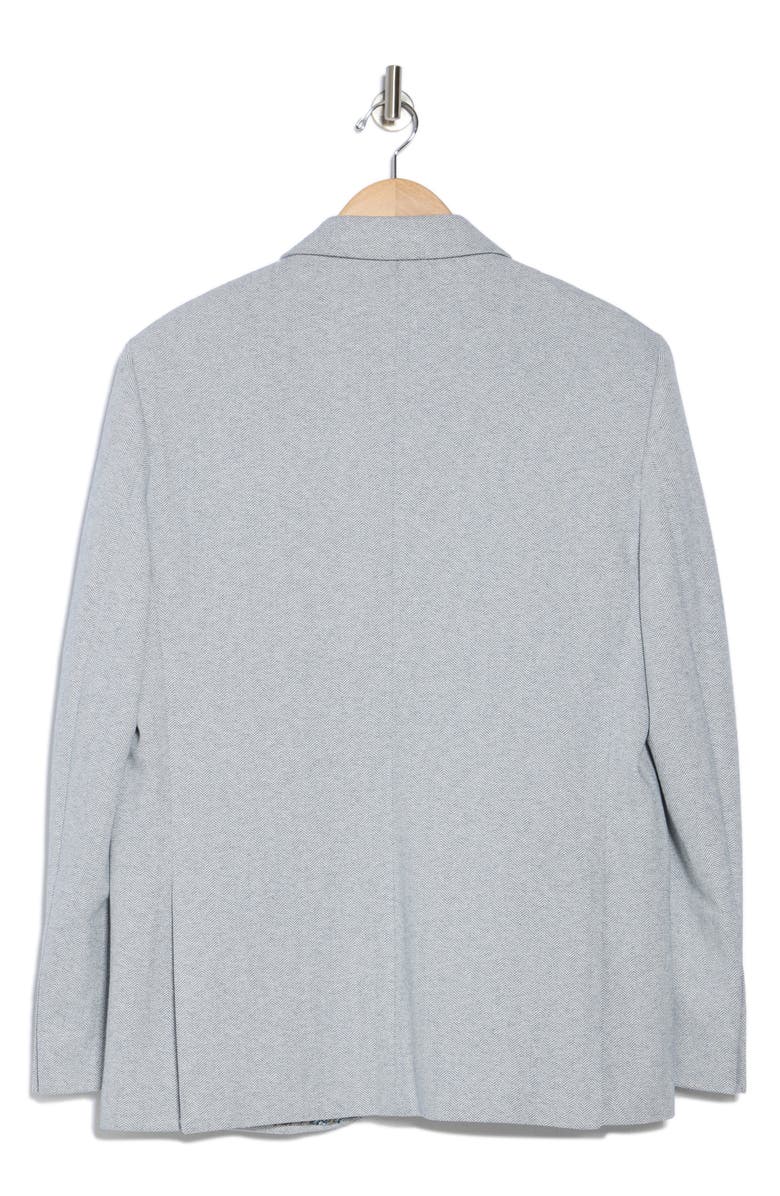 SOUL OF LONDON Herringbone Jersey Blazer, Alternate, color, 