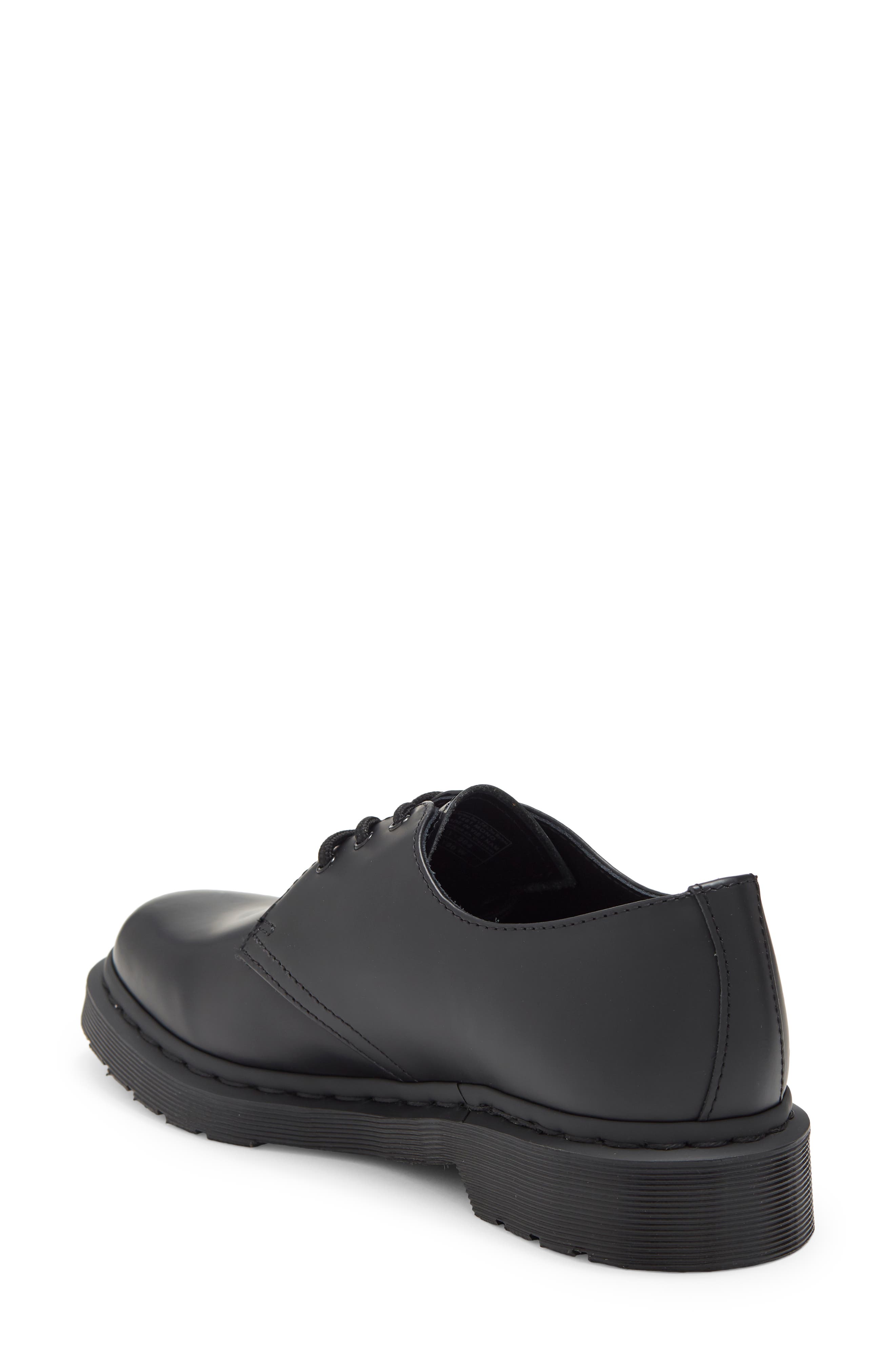 Dr. Martens 1461 Water-Repellent Leather Oxford, Alternate, color, Black