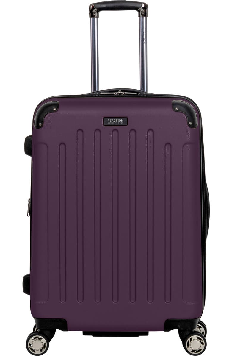 Kenneth Cole Renegade 26-Inch Expandable Hardside Spinner Luggage, Main, color, Midnight Plum