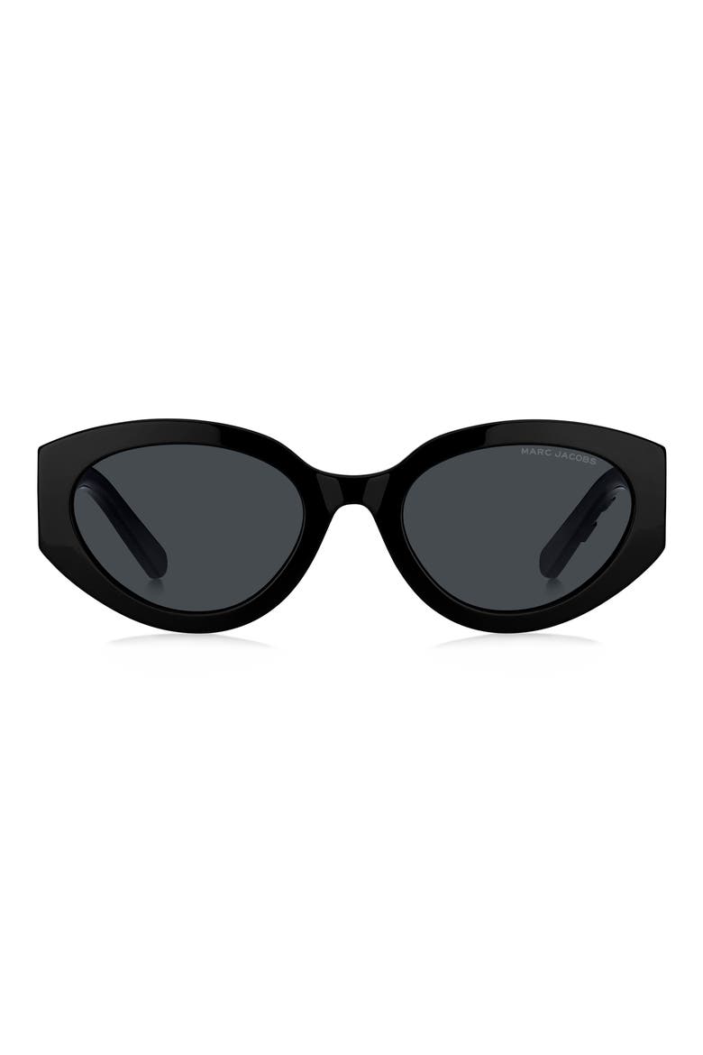 54mm Round Sunglasses, Main, color, 080S-2K