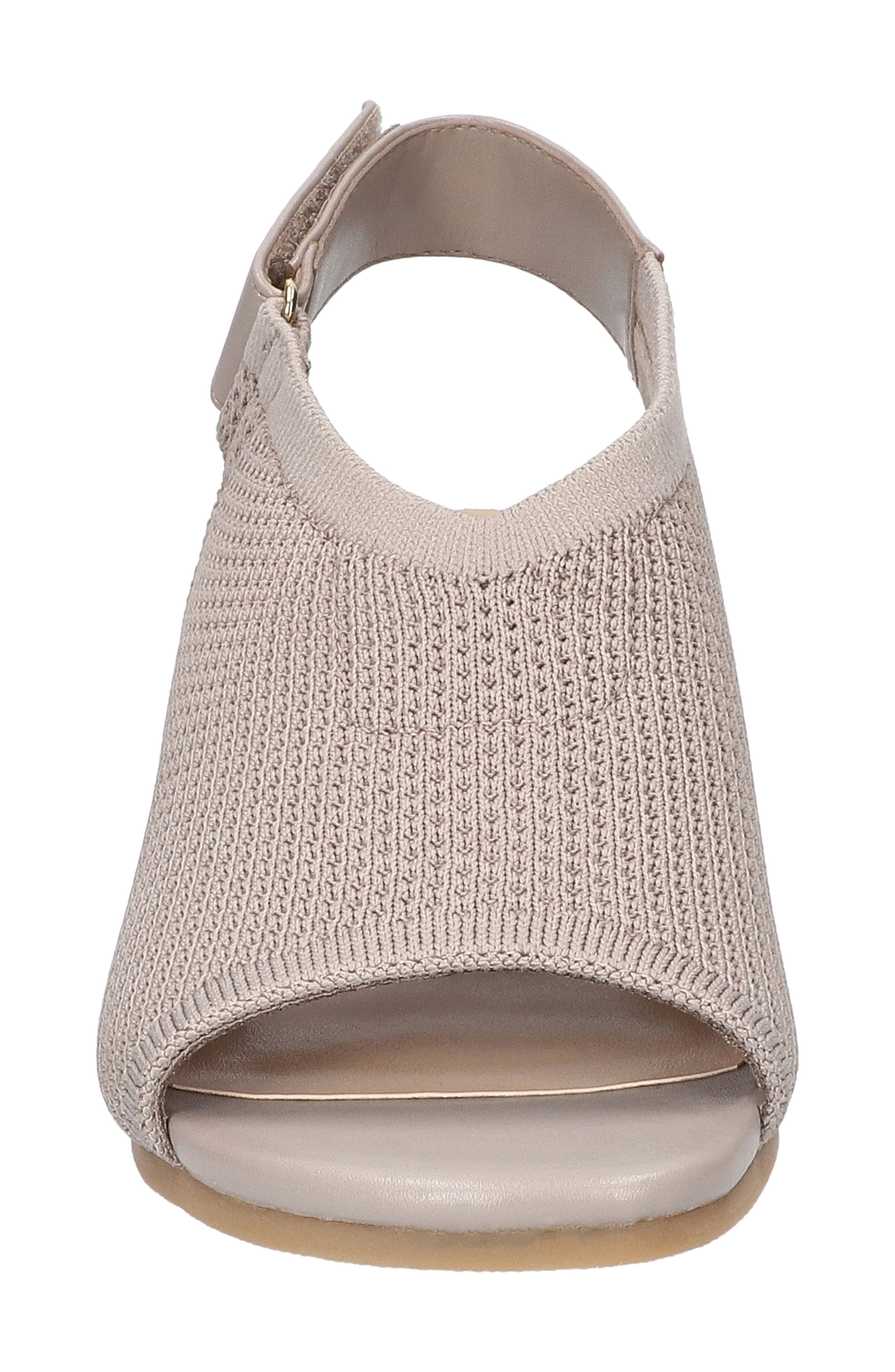 Marin Slingback Sandal, Alternate, color, NATURAL KNIT