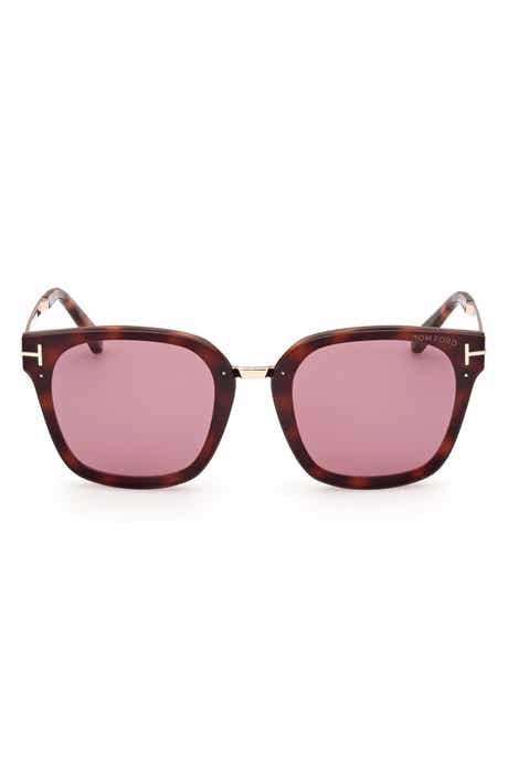 TOM FORD Philippa 68mm Gradient Square Sunglasses